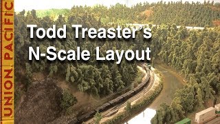 A Visit to Todd Treasters NScale Layout [upl. by Einafats]