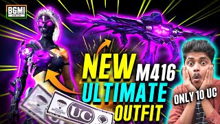 LUCKIEST 10 UC SHADOW KAMI M416 CRATE OPENING😍 BGMI new 30 update  Faroff [upl. by Teodor917]