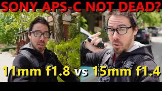 Sony APS C is BACK 11mm f18 15mm f14 1020mm f4 Vlogging Paradise [upl. by Arleta]