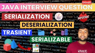 🔥 How to serialize objects and save to file  Deserialization  Transient  Serialization  Hindi [upl. by Donetta]