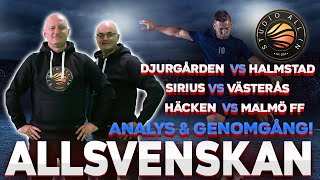 Analys amp Genomgång  Allsvenskan LIVE [upl. by Bogusz]