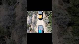 Crazy steep hill climb Modjeska Peak drone jeep 4x4 offroad [upl. by Ysirhc]