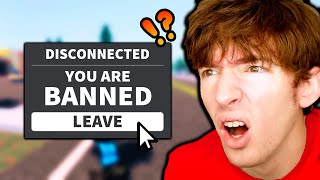 GETTING BANNED FROM EVERY ROBLOX GAME [upl. by Lebiralc867]