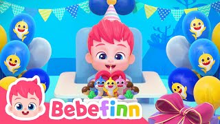 🥳🎂 Happy Birthday Bebefinn  EP33  Birthday Song for Kids  Nursery Rhymes amp Kids Songs [upl. by Born]