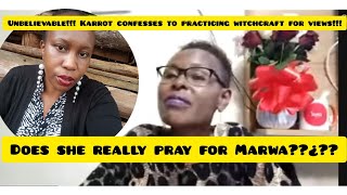 KARROT ADMIT HER LOVE FOR MARWA¿ KARROT WANTS TO STAY IN NYABOHANSEDeeMwango iammarwa [upl. by Annua]