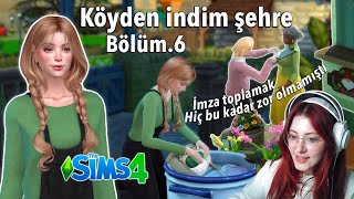 Köyden indim şehre  Bölüm 6  The sims 4 oynuyoruz [upl. by Mailliwnhoj]