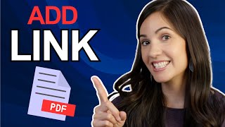 How to add link in PDF file [upl. by Idnew]