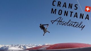 Let’s Try Freestyle Skiing  Crans Montana SnowPark 2017  Freeski Series [upl. by Dalury173]