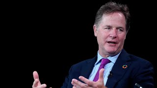 Metas Clegg on AI Regulation China and Hate Speech [upl. by Fullerton731]