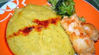 Polenta con broccoli e baccalà  in Calabria a frascatula  Ricette che Passione [upl. by Ferd]