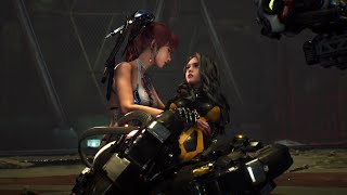 Stellar Blade Batalla vs Tachy Alpha Naytiba en Matrix 11 [upl. by Yennej124]