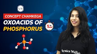 ConceptChamkega  Oxoacids of Phosphorus  PBlock Elements  Physics Wallah Shorts [upl. by Nissy]