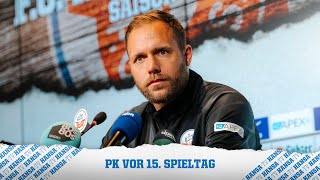 💬 PK nach dem Spiel FC Hansa Rostock vs Arminia Bielefeld  3 Liga⚽ fchdsc [upl. by Ihp]