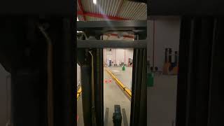 🎥 Wat zie je als je op de heftruck zit  Opdracht 3  IBC Container timelapse heftruckchauffeur [upl. by Yesllek]