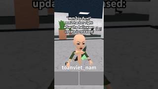 Mm2 hackers when the update got released roblox mm2roblox [upl. by Annoled394]