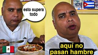 🇨🇺 Mi PAPÁ PRUEBA el POZOLE por Primera vez y esta fue su REACCIÓN [upl. by Elboa857]