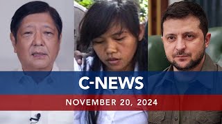 UNTV CNEWS  November 20 2024 [upl. by Suollecram279]