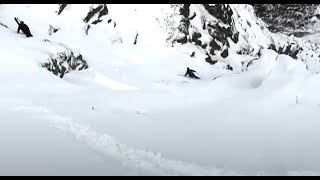 Skiers Avalanche Nightmare Terrifying FirstPerson View [upl. by Mailliw]