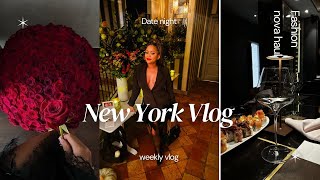 New York Vlog  Date Night  Fashion Nova Haul  Moving to Florida and more [upl. by Nnylarej]