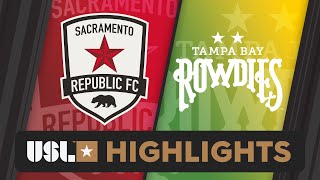 612024  Sacramento Republic FC vs Tampa Bay Rowdies  Game Highlights [upl. by Artemisa]