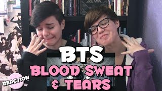 BTS 방탄소년단  BLOOD SWEAT amp TEARS 피 땀 눈물 ★ MV REACTION [upl. by Dorreg37]