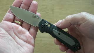 Нож складной Benchmade Mini Freek 565 Миниобзор [upl. by Riatsala]