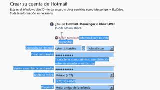 Como a abrir una cuenta de Windows Live Hotmail Messenger [upl. by Nelo]