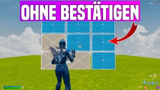 Fortnite Bearbeiten amp Zurücksetzen OHNE BESTÄTIGEN Tutorial  SABO [upl. by Llertnauq342]