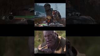 Who did it better  God of War  Kratos or Marvel Avengers Infinity War  Thor [upl. by Skillern]