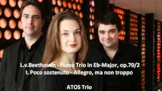 ATOS Trio Beethoven  Piano Trio in EbMajor op702  III Allegretto ma non troppo [upl. by Egroj965]