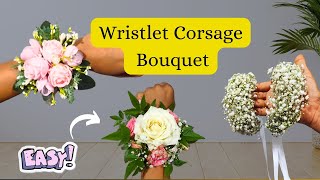 3 Different Ways to Create Stunning Wedding Wrist Corsages [upl. by Alihs901]