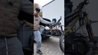 Mtb Halterung im Kofferraum Daily vlog 26 mtb [upl. by Hurlee]