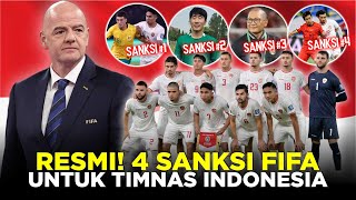 KRONOLOGI LENGKAP TIMNAS INDONESIA TIBATIBA KENA SANKSI DARI FIFA [upl. by Kress]