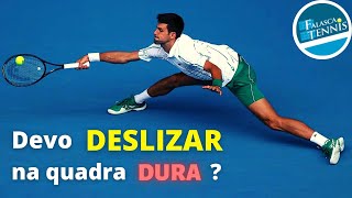 CURTINHAS 42  Devo DESLIZAR na quadra DURA  Falasca Tennis [upl. by Lalat738]