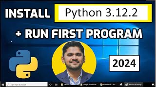 How to install Python 3122 on Windows 10 [upl. by Garber181]