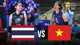 Thanh Thúy đại chiến Chatchuon Moksri đỉnh cao so tài  Thái Lan vs Việt Nam [upl. by Dnalevets660]