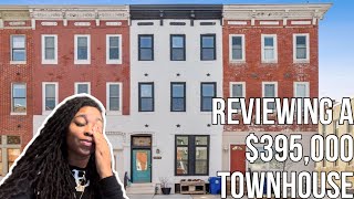 REVIEWING A 395000 TOWNHOUSE ON ZILLOW [upl. by Yasmeen315]