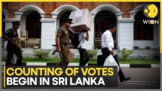 Sri Lanka Presidential Election Counting begins results expected on Sunday  WION [upl. by Hniv316]