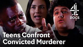 Murderer Loses It With Teen Over Prison Joke  Teens On Cons  Channel 4 Documentaries [upl. by Eillim]