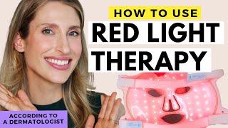 Dermatologist Explains Red Light Therapy at Home Worth it for AntiAging Best Devices [upl. by Ivie948]