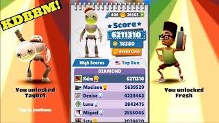 Unlocking Fresh and Tagbot on Subway Surfers [upl. by Appledorf]