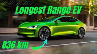 Electric Cars with the Longest Range [upl. by Twelve]