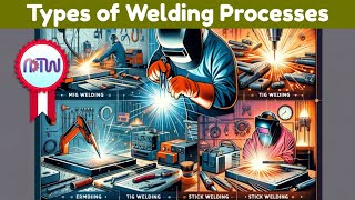 Types of Welding Processes  Classification of Welding Processes [upl. by Oiramaj]