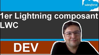 Salesforce en français  créer un lightning web composant LWC [upl. by Rockwell]