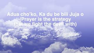 Powerful Yoruba and Igala Prayer and Worship Songs  Aduake o lyrics video Onisegun Nla nihin [upl. by Ahsirkal]