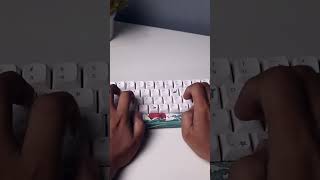 Gateron Brown Switches Sound Test ft XVX M61 Mechanical Keyboard [upl. by Lia]