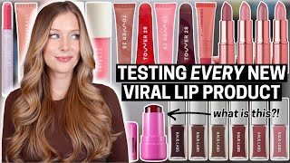 I Tested Every New Viral Lip Product So You Dont Have To [upl. by Marian]