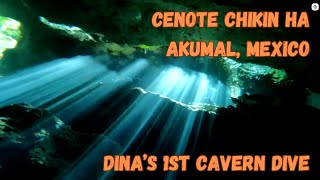 Cavern Dive at Cenote Chikin Ha Akumal Mexico 11112024 [upl. by Unity]