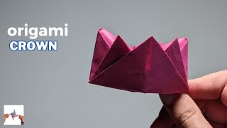 How To Make Origami Crown [upl. by Angy]