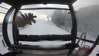 Bergfahrt Gondelbahn Hochsöll zum Hexenwasser  Gondelbahn in Söll am Wilden Kaiser [upl. by Anwahsit549]